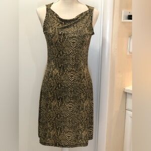 Snakeprint Dress